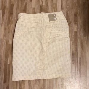 Crafted mini skirt